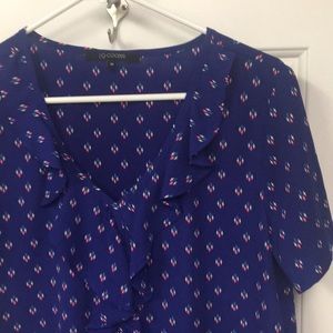 19 Cooper from Stitch Fix ruffle front blouse